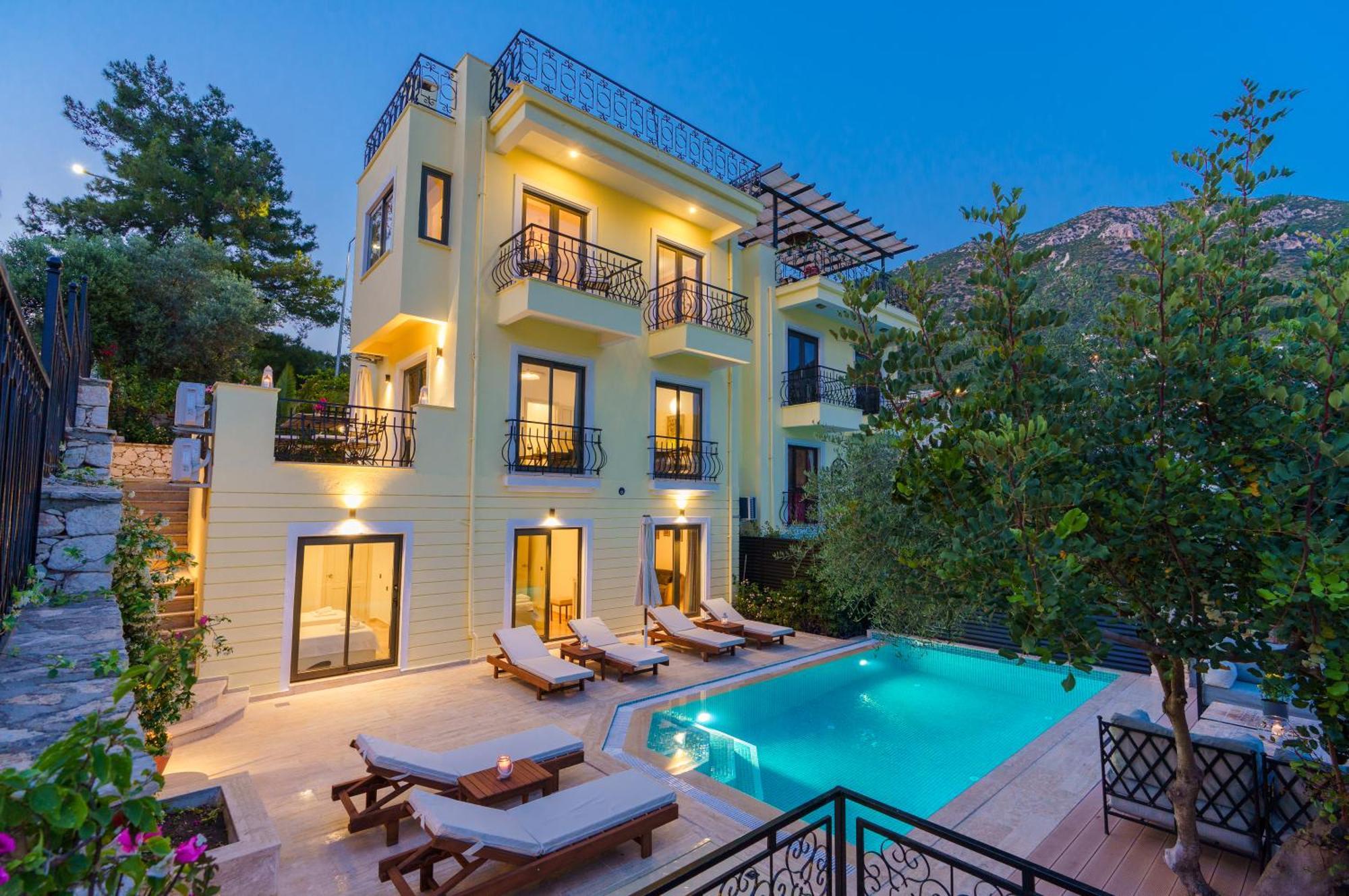 Villa Vista Mare Kalkan Zewnętrze zdjęcie